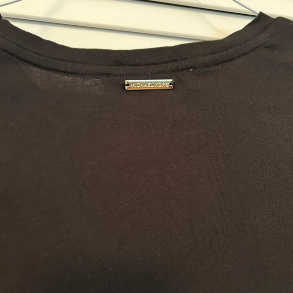 MICHAEL Michael Kors Top Women's Flare Cuff Long Sleeve Studded Top Size P/M - Picture 6 of 7